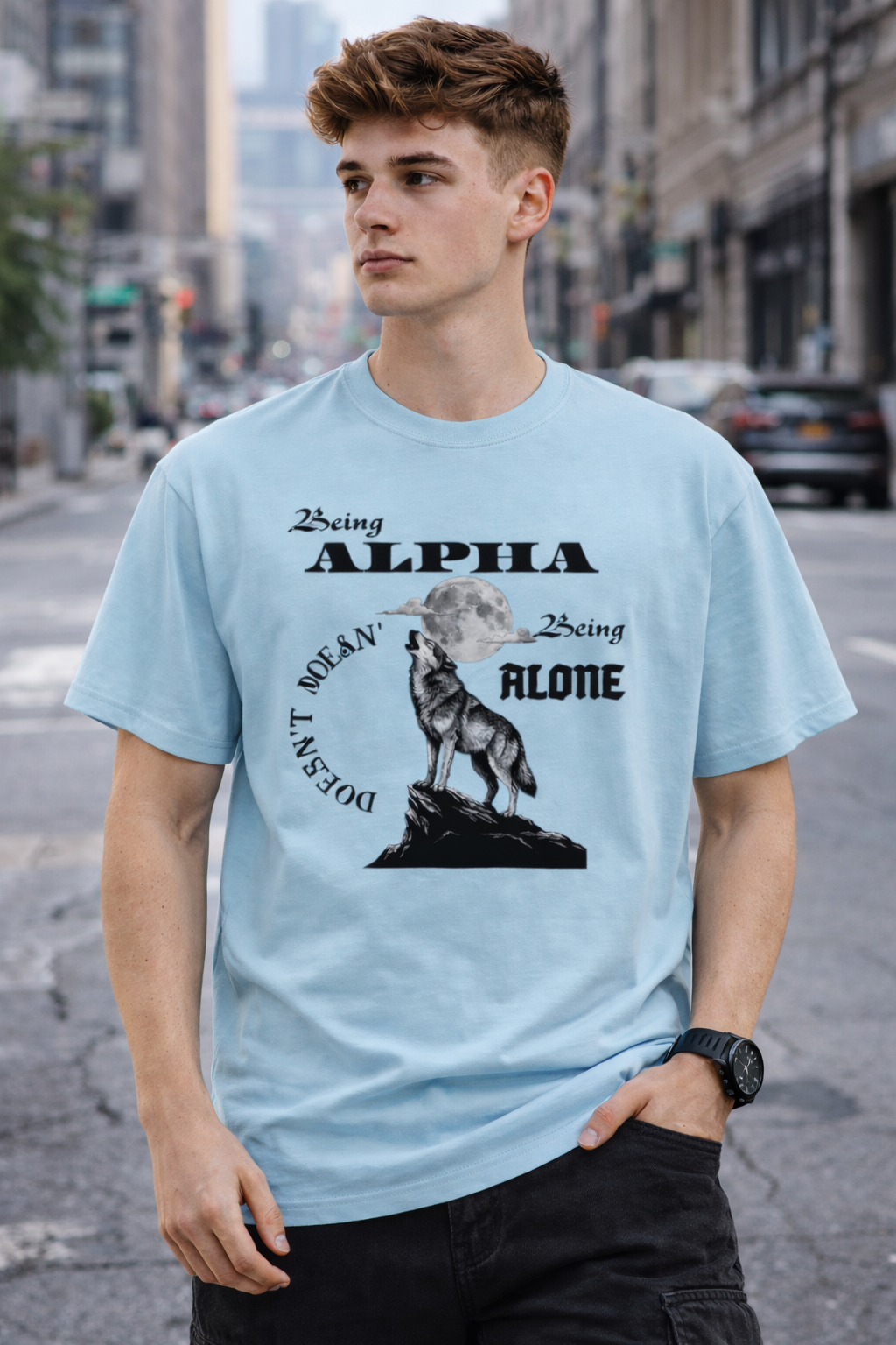 Alpha / Men Essential pure Cotton T-shirt