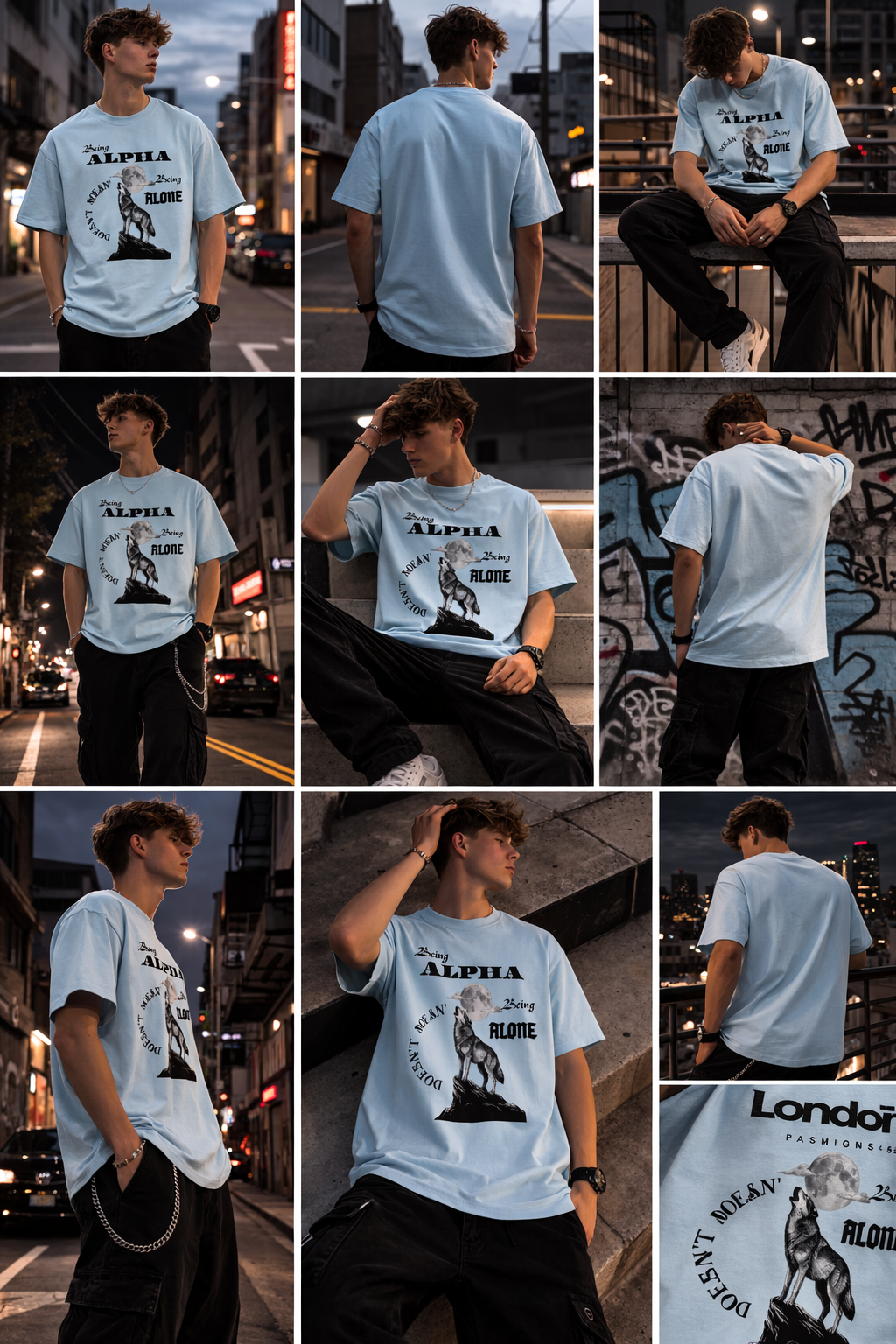 Alpha / Men Essential pure Cotton T-shirt