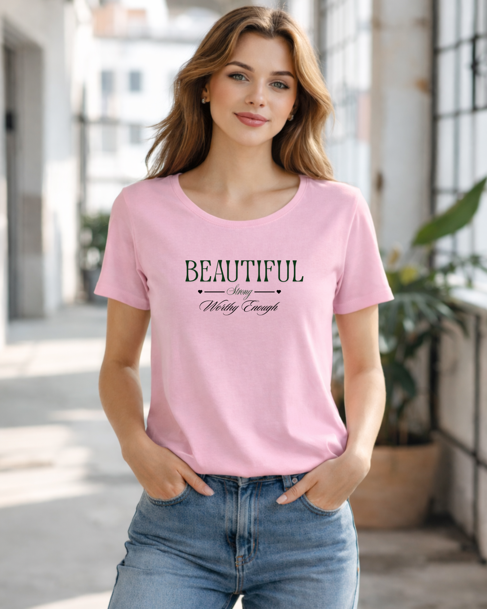 Women's Pure Cotton T-Shirt Kool Styles