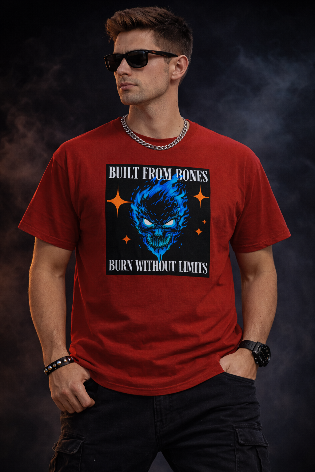 Built From Bones – Men’s Classic T-Shirt / Pure cotton