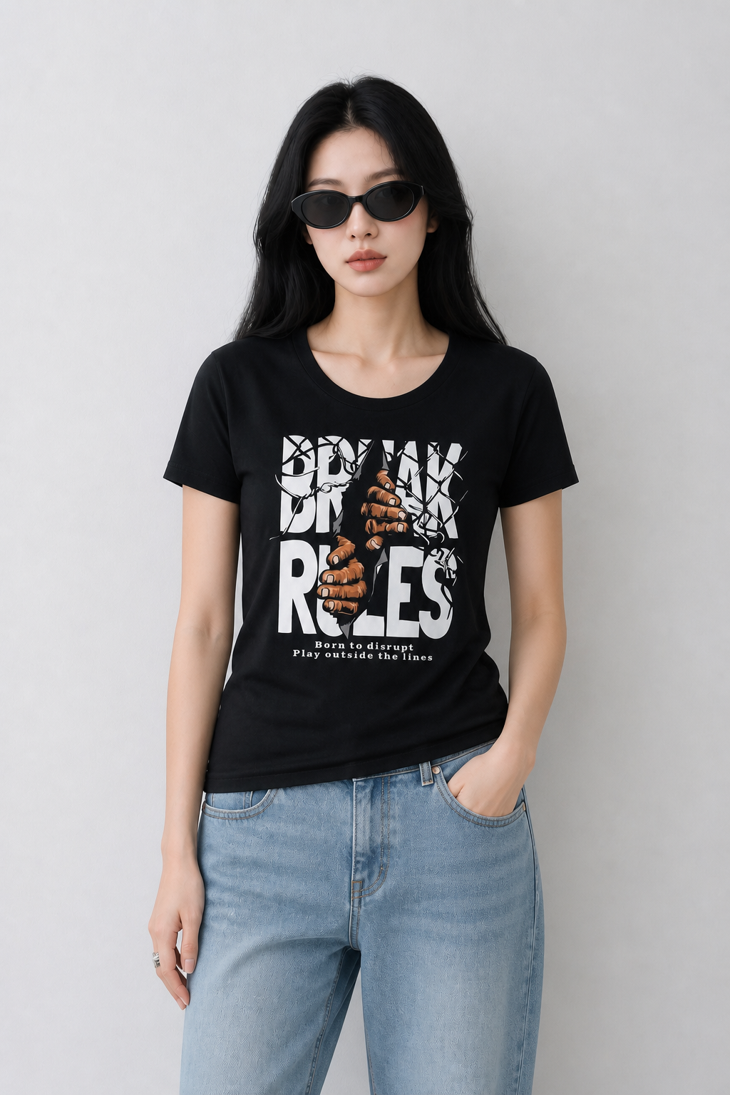 Break Rules - Women’s Pure Cotton T-Shirt