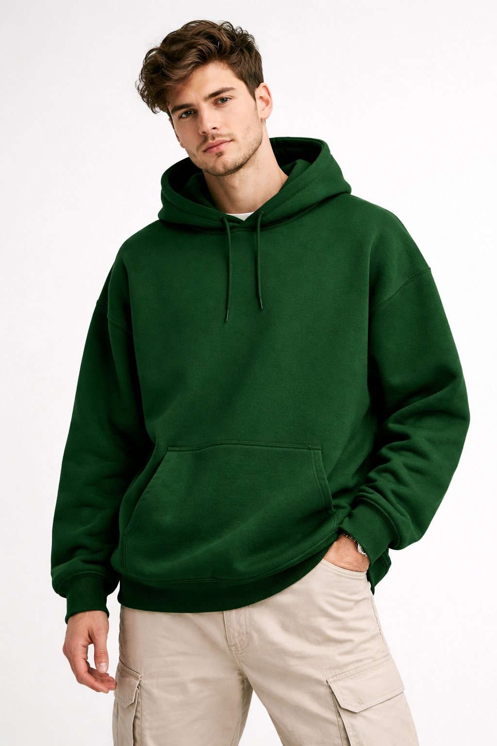 Premium Unisex Oversized Hoodie – 400 GSM Cotton | Soft, Warm & Comfortable Streetwear