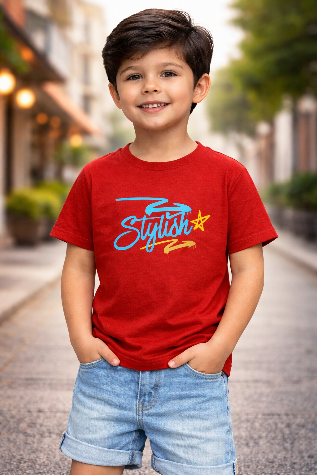 Kid's Essential / Pure Cotton T-Shirt Kool Styles