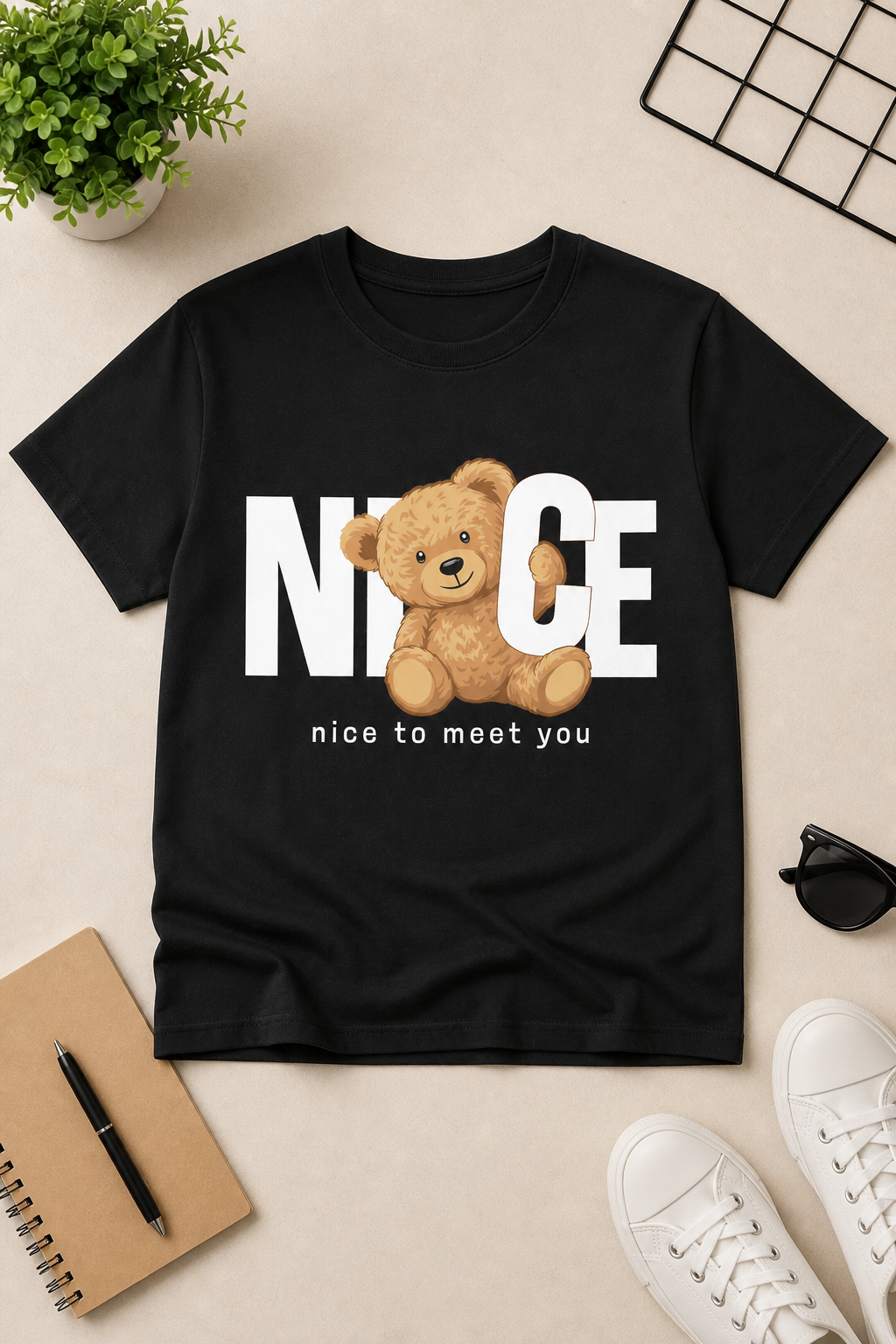 Kids Graphic Cotton T-Shirt - 180 GSM