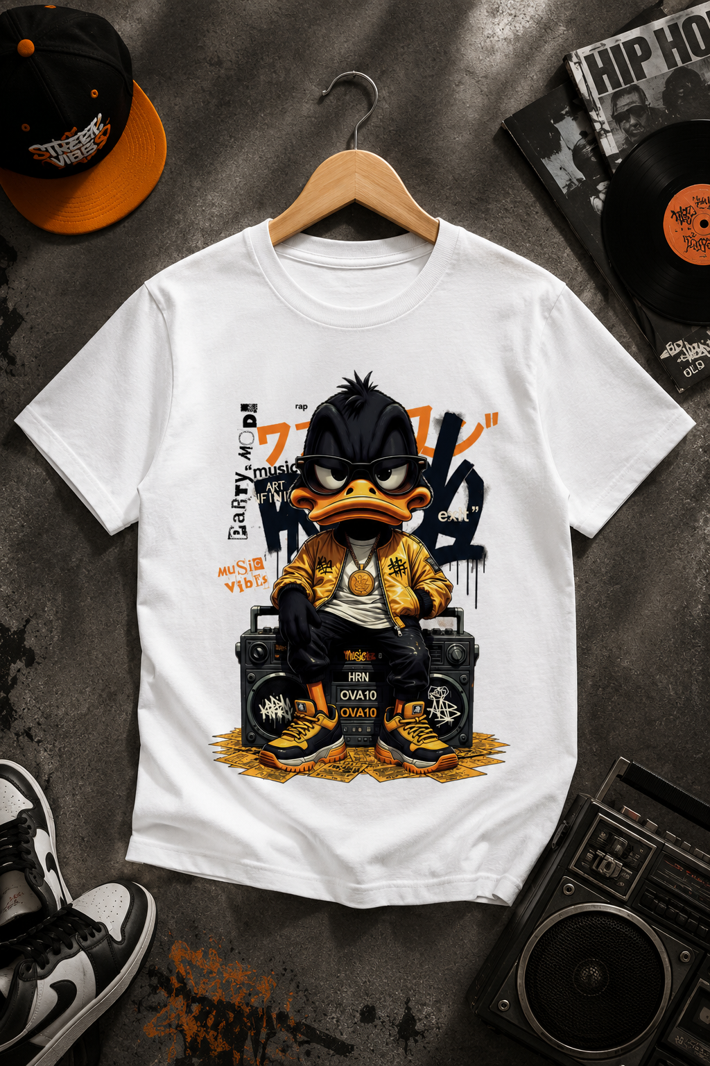 Kids Graphic Printed Cotton T-Shirt - 180 GSM