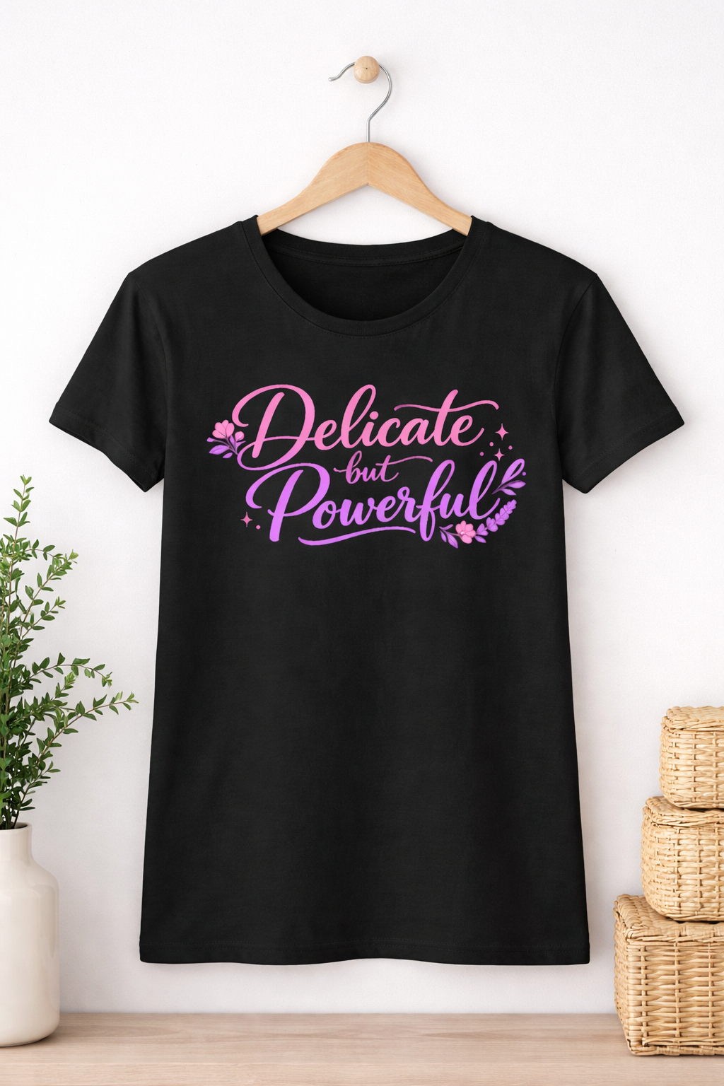 Women's Minimal Typography Cotton T-Shirt – Trendy Aesthetic Graphic Tee | Summer Essential