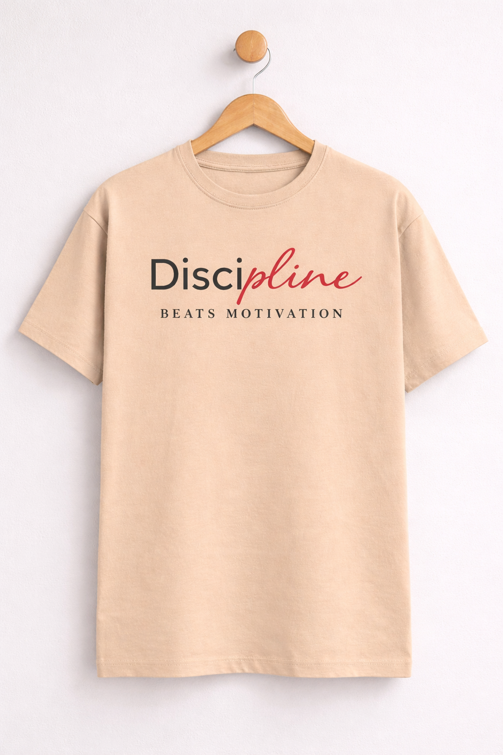 Men’s Minimal Typography Cotton T-Shirt – Stylish Casual Graphic Tee | Lightweight Summer Wear