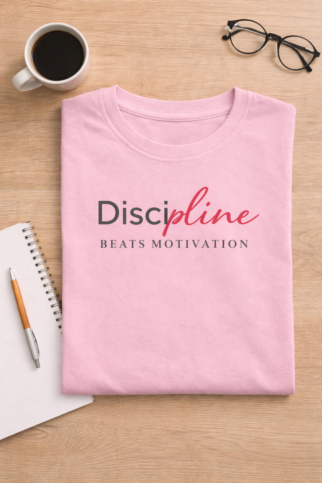 Women's Minimal Typography Cotton T-Shirt | Lightweight Summer Wear
