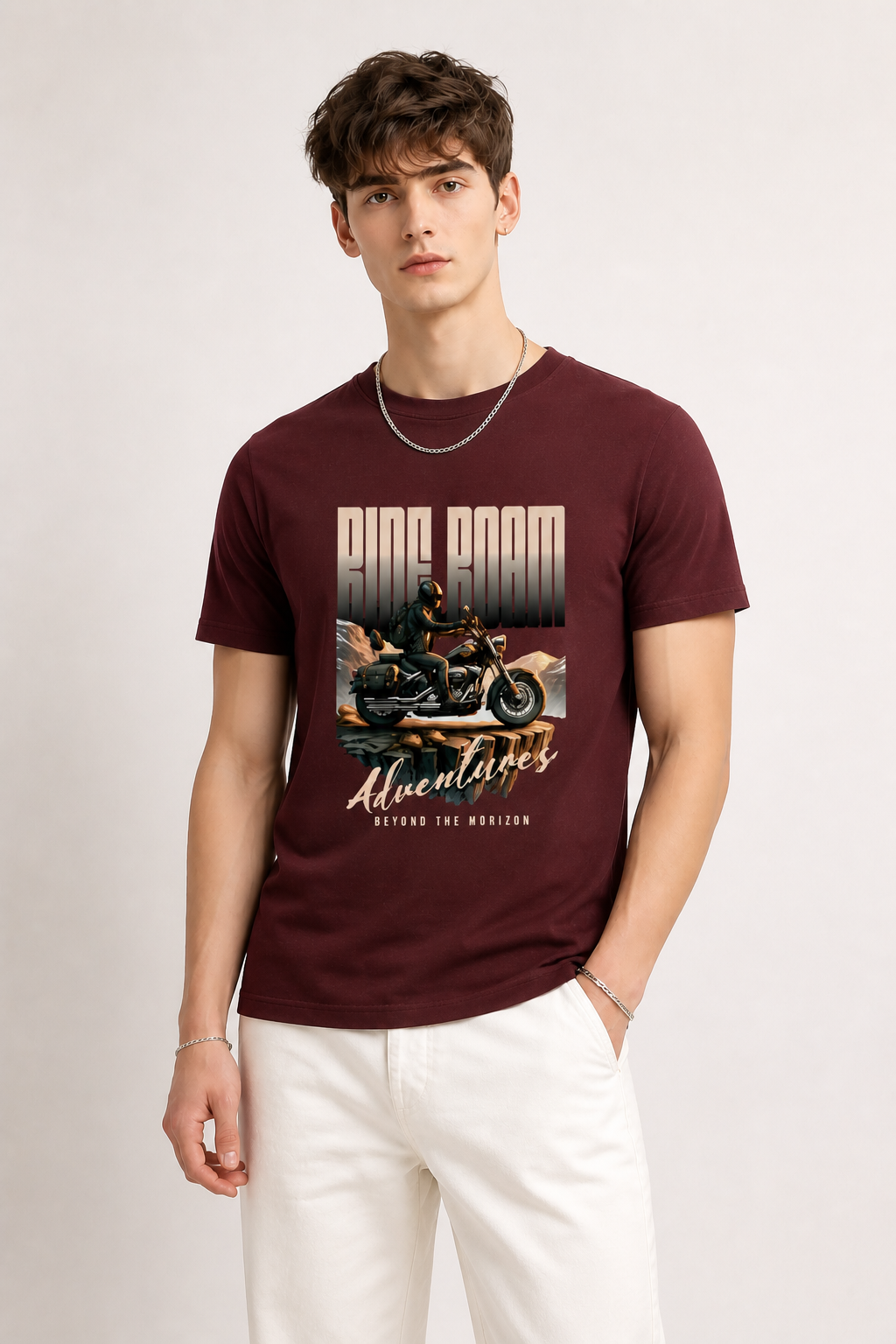 Men’s Graphic Print T-Shirt 180 GSM Cotton