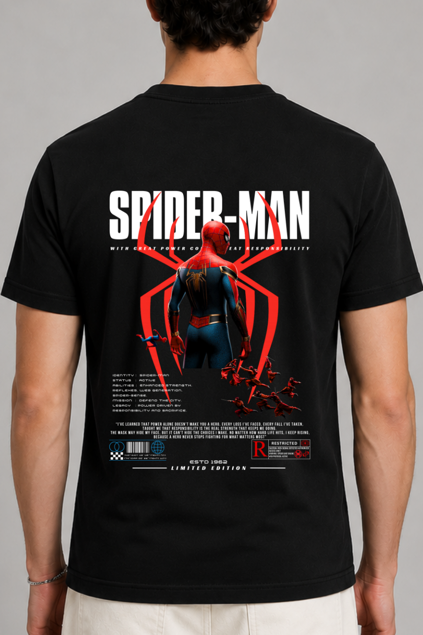Brand New Men T-Shirt - Spidey Limited edition