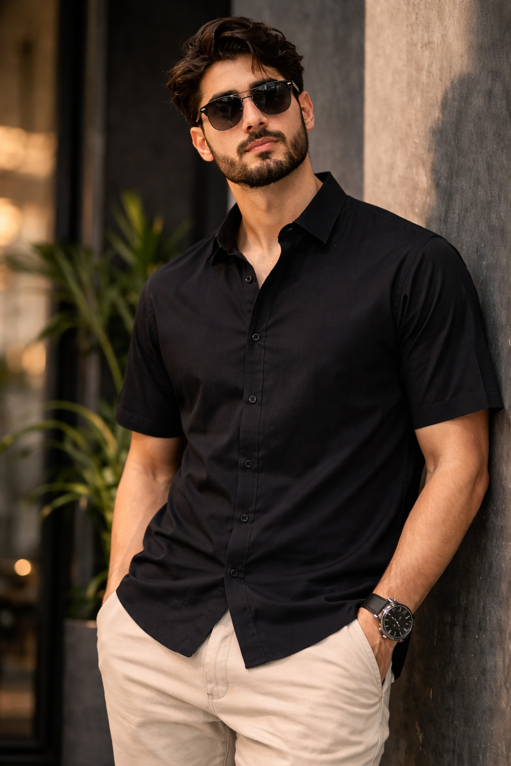 Premium Oversized Cotton Shirt – 240 GSM Heavyweight | Crisp & Stylish Casual Wear
