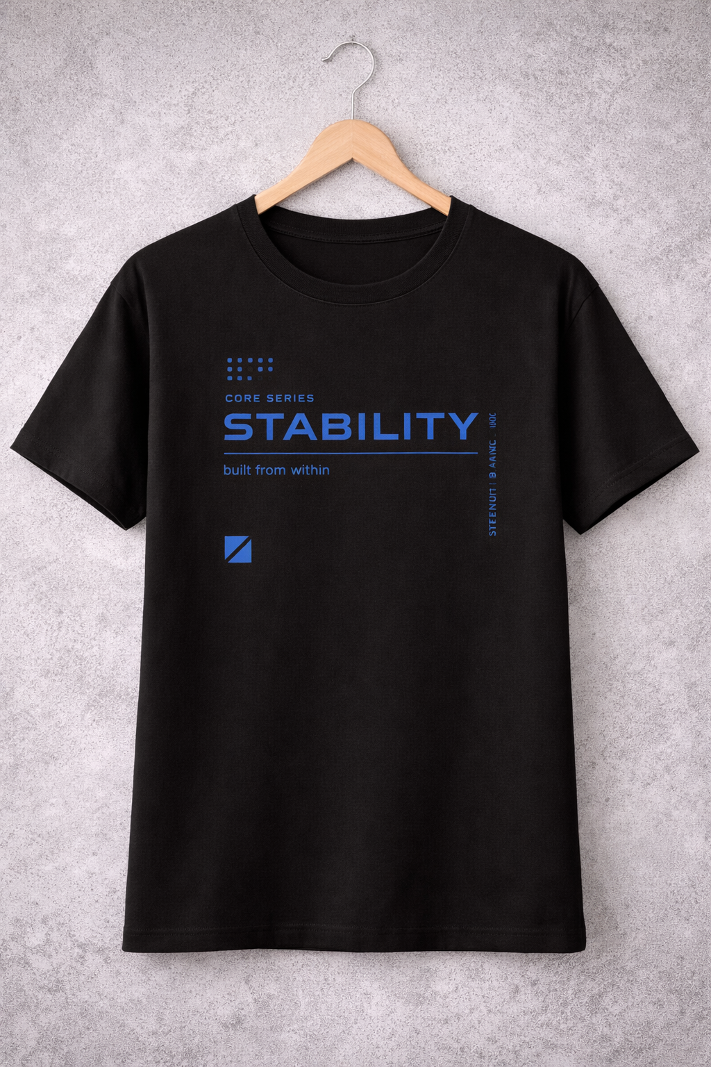 Men's Pure Cotton Minimal Typography T-Shirt – Premium Everyday Wear | Soft & Breathable Summer Tee