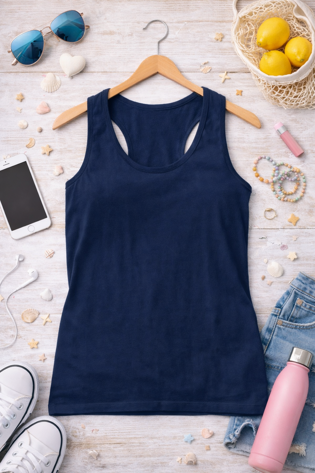 Women's Plain Tank Top / Pure cotton - Summer choice Kool Styles