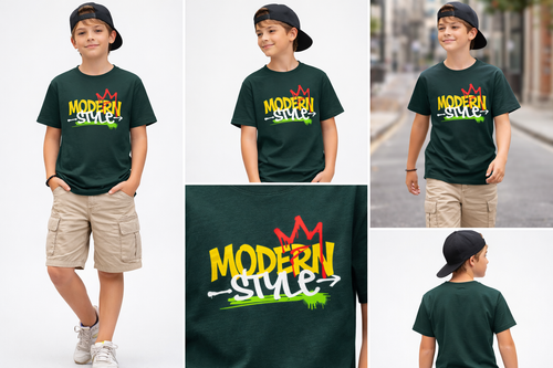 Boy's Essentials / Pure Cotton T-Shirt